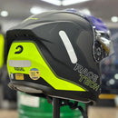 CAPACETE RACE TECH SIGNAL ACTIVE MATTE TIT/GREY HV YLW