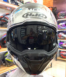 Capacete HJC I100 180 BESTON BRANCO AZUL