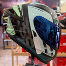 CAPACETE TEXX, SPIHE, CUBE AZUL VERDE