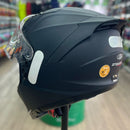 Capacete KYT STRIKER 2V PLAIN MATT BLACK