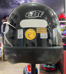 Capacete EBF Automático Style, Preto e Prata