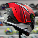 Capacete ORIGINE DINAMO SZ FASTER BLACK RED GLOSS