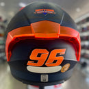 Capacete NORISK FLOW DAYTONA MATTE BLUE/ORANGE