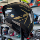 Capacete GP TECH SENSE UK DOURADO FOSCO