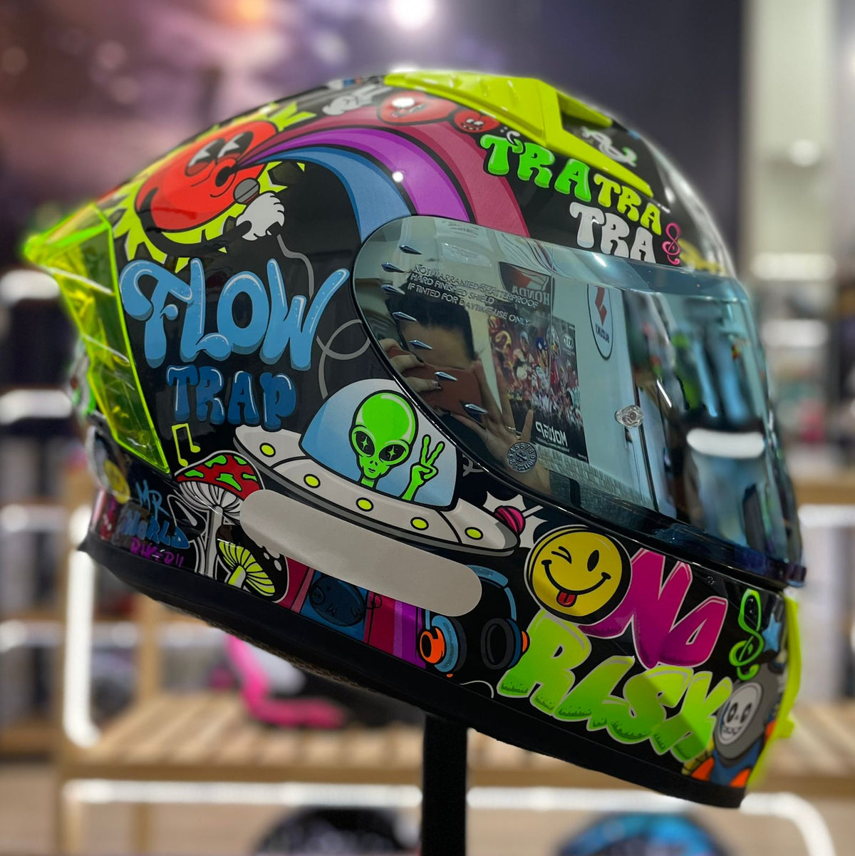 Capacete NORISK FLOW TRAP BLACK