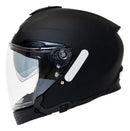 Capacete GP TECH OPEN  DUO R18 MONO FOSCO PRETO