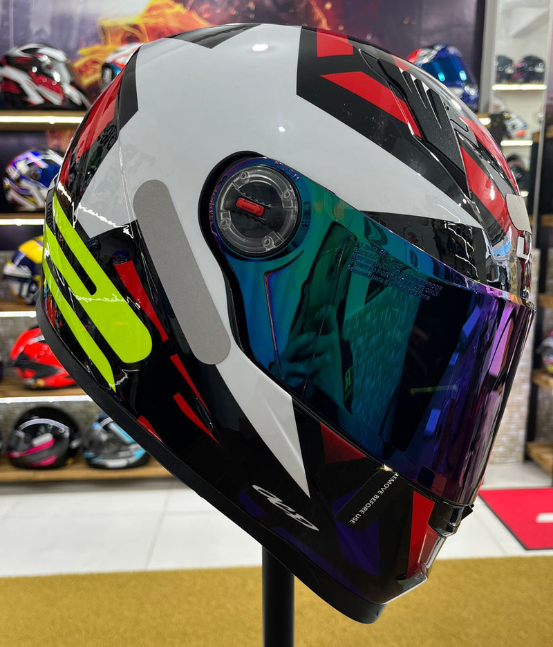 Capacete LS2 FF358 Starwar Vermelho e branco