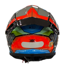 CAPACETE TEXX SPIHE GEAR VERM AZUL+ BRINDE AEROFOLIO