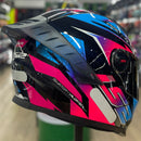 Capacete LS2 FF358 PRO AIRLINE BLUE PURPLE