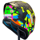 Capacete MT STINGER 2 YOZU B3 YELLOW FLUOR MATTE