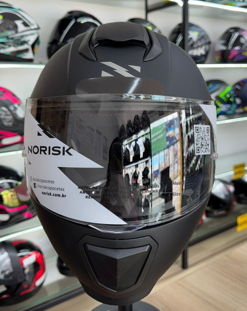 Capacete Norisk RAZOR SOLID  MATT BLACK
