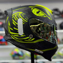 Capacete ORIGINE DINAMO FIGHTER FLUO YELLOW BLACK MATT