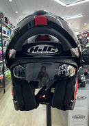 CAPACETE HJC I90 WASCO VERMELHO PRETO E BRANCO