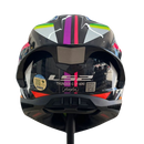 Capacete LS2 FF805 THUNDER C GP FLASH BLACK + VISEIRA FUMÊ ACESSÓRIOS
