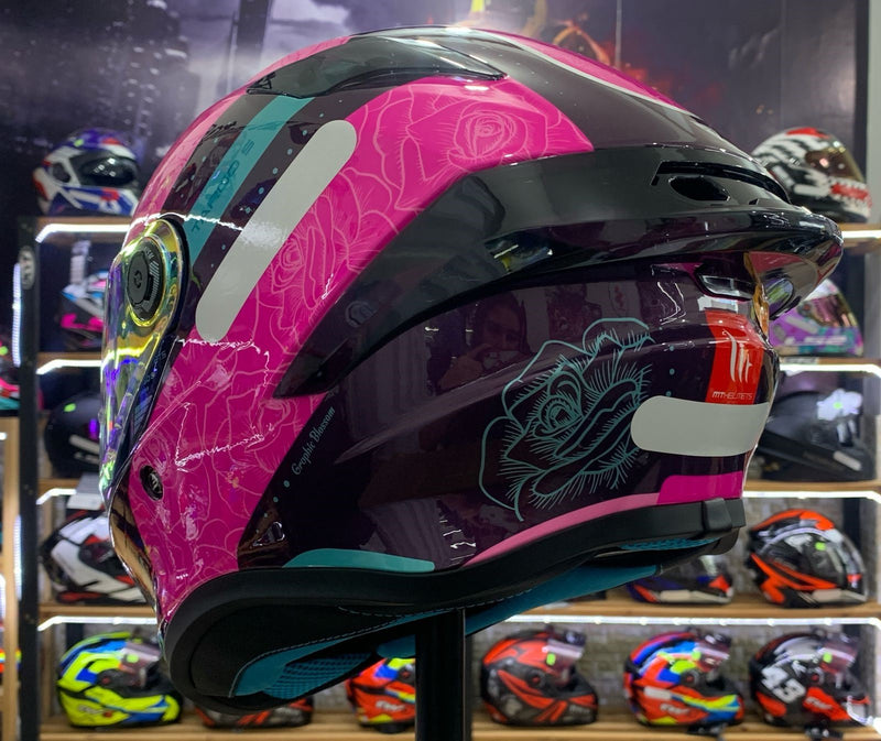 Capacete MT TARGO S BLOSSOM C6 GLOSS