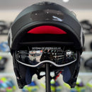 Capacete PEELS U-RB2 CLASSIC ESCAMOTEAVEL PRETO FOSCO/ PRATA