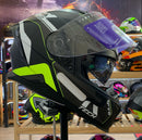 Capacete Race Tech VOLT TRACK MATTE TITANIUM BLACK