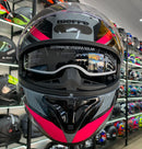 CAPACETE BIEFFE B-40 VTOUR CZ MOON/PINK