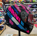 Capacete FLY Drive 2 HG Atitude pto/rs