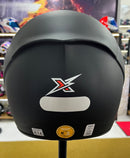 Capacete X troy com óculos interno Preto