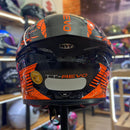Capacete KYT TT REVO COBUSTION ORANGE