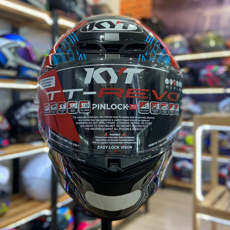 Capacete KYT  TT REVO SYNCHROTRON