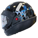 Capacete EBF AUTOMÁTICO BORBOLETA  Azul