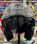 CAPACETE HJC I100 180º SOLID TITANIUM