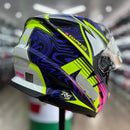 Capacete Norisk FF302 Soul Control Matte Black Pink