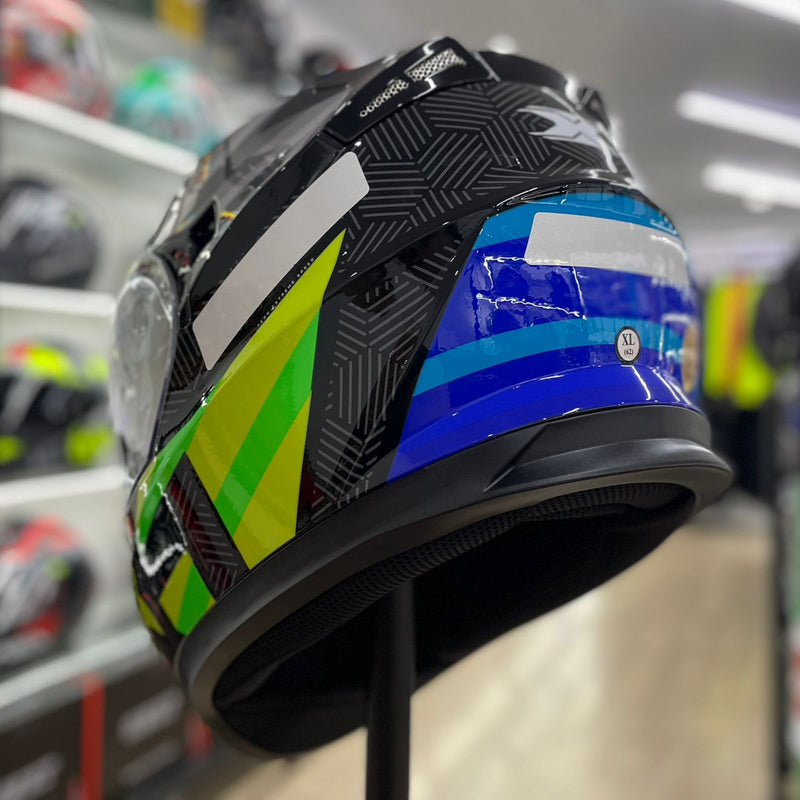 Capacete Texx STRIKE TRENTO AMARELO VERDE