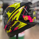 Capacete NORISK RAZOR SPEEDMAX BLACK HV YELLOW