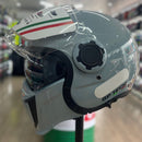 Capacete GP TECH ZOOM MONO METALIZADO CINZA
