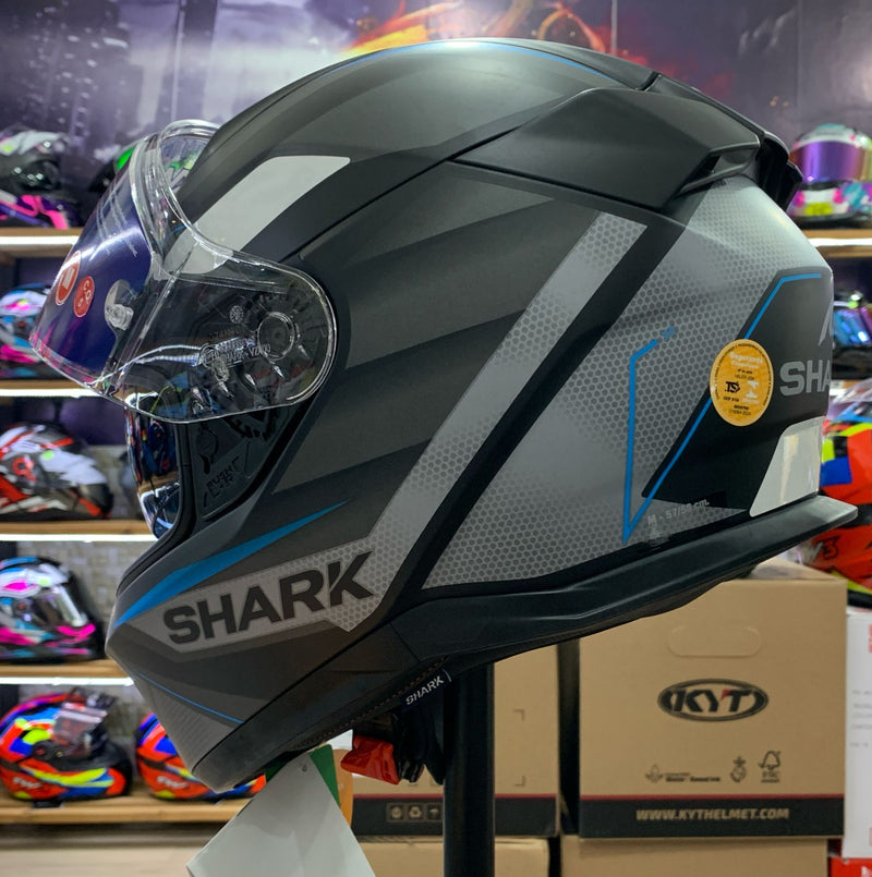 Capacete Shark D-SKWAL 3 SIZLER MATT KAB