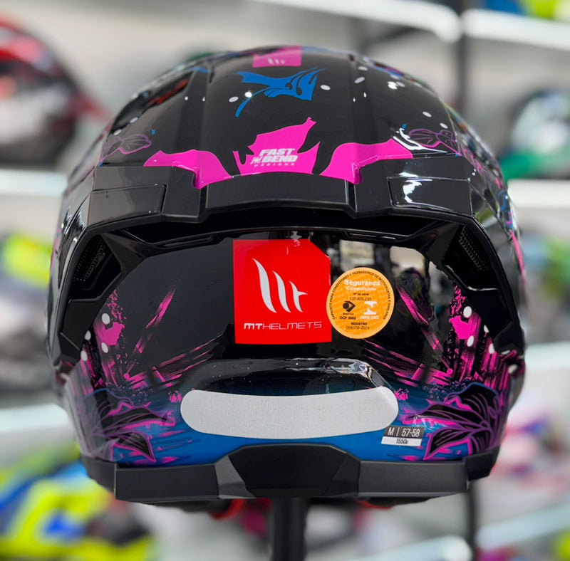 CAPACETE MT THUNDER 4 SV JUNGLE A8 GLOSS