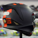 Capacete ORIGINE DINAMO CONTEST ORANGE BLACK