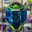 CAPACETE TEXX, SPIHE MAASAI AZUL E VERDE