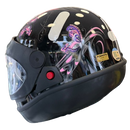 Capacete EBF AUTOMÁTICO BORBOLETA Roxo