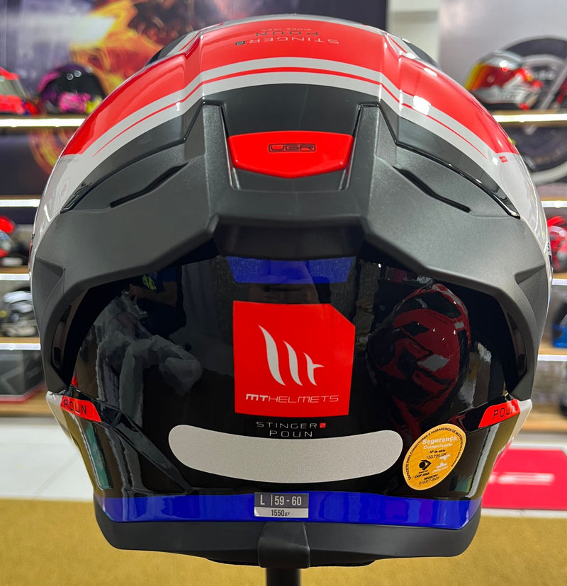 Capacete MT Stinger 2 POUN A7