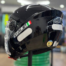 Capacete EBF SPARK JET SPEED PRETO BRILHO