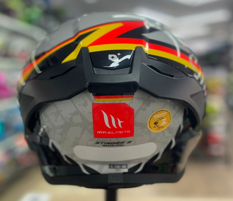 Capacete MT Stinger 2 Grand Prix C1 Alemanha