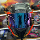 CAPACETE LS2 FF810 VIGO SPINN SILVER BLCK