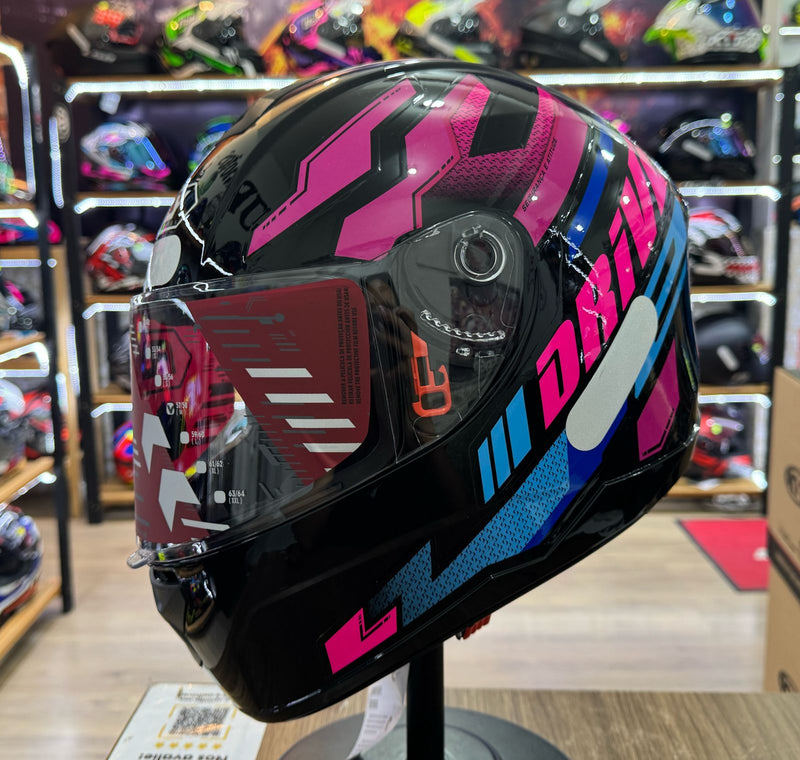 Capacete FLY Drive 2 HG Atitude pto/rs