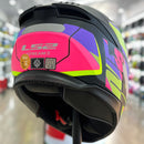Capacete LS2 FF808 STREAM II ROAD MATTE BLK PINK