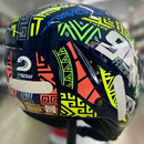 RACE TECH PLAY ART BLUE/ORANJE