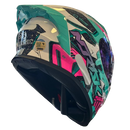 Capacete NORISK FLOW ROBOT WHT/GREEN