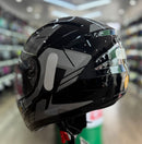 Capacete FLY F-9 HG MATCH PRETO/GRAFITE
