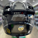 Capacete FW3 GTRACING DESIGN CARBON FIBER PRATA