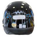 Capacete EBF AUTOMÁTICO BORBOLETA  Azul
