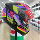 Capacete LS2 FF808 STREAM II ROAD MATTE BLK PINK