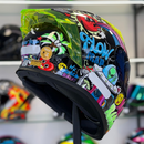 Capacete NORISK FLOW TRAP BLACK + BRINDE VISEIRA COLORIDA e AEROFOLIO